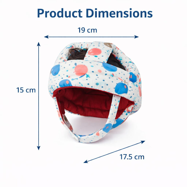 DHOOTHA™ Baby Head Protector Cushion for Toddlers | Soft Safety Backpack Pillow for Crawling & Walking | Adjustable Anti-Fall Protection Pad | Lightweight Head Guard for Infants