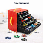 48 Container Truck Car Set for Kids | Heavy Duty Transport Trailer Toy Vehicle | Large Cargo Carrier Playset | Construction & Logistics Toy Gift for Boys Age 3+ Years