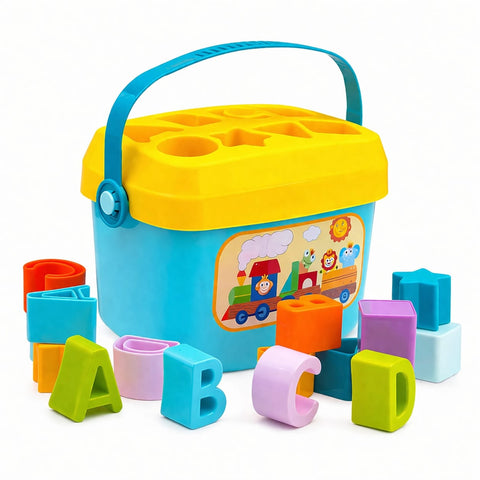 DHOOTHA™ Baby & Toddler Educational Building Blocks Set | Early Learning Construction Toy for Kids | Colorful Stacking & Sorting Bricks | Brain Development Gift for Boys & Girls