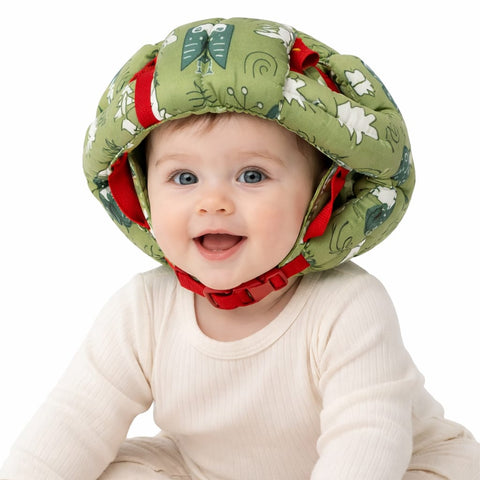 DHOOTHA™ Baby Head Protector Cushion for Toddlers | Soft Safety Backpack Pillow for Crawling & Walking | Adjustable Anti-Fall Protection Pad | Lightweight Head Guard for Infants