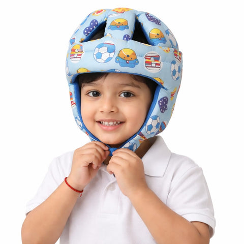 DHOOTHA™ Baby Head Protector Cushion for Toddlers | Soft Safety Backpack Pillow for Crawling & Walking | Adjustable Anti-Fall Protection Pad | Lightweight Head Guard for Infants