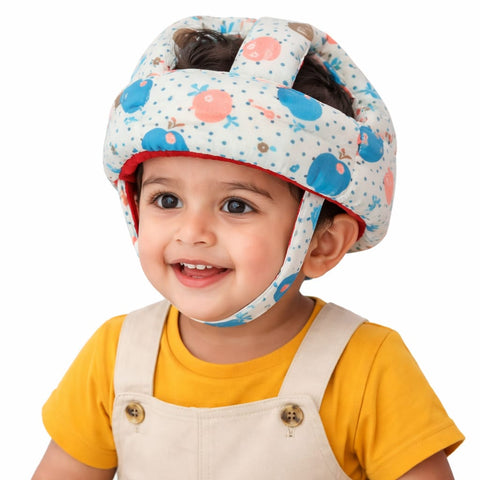 DHOOTHA™ Baby Head Protector Cushion for Toddlers | Soft Safety Backpack Pillow for Crawling & Walking | Adjustable Anti-Fall Protection Pad | Lightweight Head Guard for Infants
