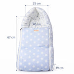 Dhootha™ 3-in-1 Baby Sleeping Bag & Carry Nest for Newborn (0–12 Months) | Portable Cotton Infant Bed Cum Bassinet for Co-Sleeping & Travel | Soft, Foldable, Washable Unisex Bedding Set