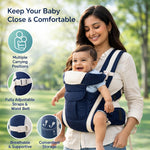 DHOOTHA™ Baby Carrier Belt with Hip Seat Support | Adjustable Waist Baby Carrying Belt for Newborn & Toddlers | Ergonomic Waist Stool with Safety Buckle | Lightweight Travel Friendly Design