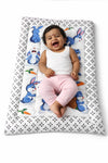 DHOOTHA™ Baby Mattress Pack of 3 for Newborn (0–12 Months) | Soft Cushioned Sleeping Pad Set | Breathable Lightweight Infant Bedding | Comfortable Floor & Crib Support for Boys & Girls
