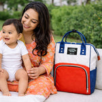 DHOOTHA™ Baby Mother Bag for Travel & Daily Use | Large Capacity Diaper Backpack with Multiple Compartments | Waterproof Maternity Organizer with Insulated Bottle Pockets | Stylish & Durable for Moms