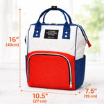 DHOOTHA™ Baby Mother Bag for Travel & Daily Use | Large Capacity Diaper Backpack with Multiple Compartments | Waterproof Maternity Organizer with Insulated Bottle Pockets | Stylish & Durable for Moms