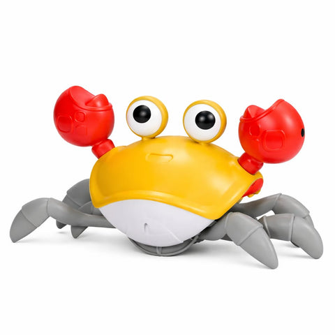 Musical Crawling Crab Toy for Kids with Lights & Sound | Dancing Baby Toy with Music | Interactive Toddler Toy | Educational & Fun Gift for Boys & Girls