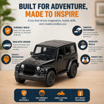 Mini SUV Off Road Die Cast Car Toy for Kids | Pull Back Action Metal Jeep Style Vehicle | Realistic 4x4 Adventure Model | Birthday Gift for Boys & Girls