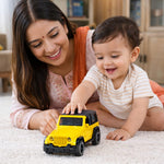 Mini SUV Off Road Die Cast Car Toy for Kids | Pull Back Action Metal Jeep Style Vehicle | Realistic 4x4 Adventure Model | Birthday Gift for Boys & Girls