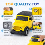 Mini SUV Off Road Die Cast Car Toy for Kids | Pull Back Action Metal Jeep Style Vehicle | Realistic 4x4 Adventure Model | Birthday Gift for Boys & Girls