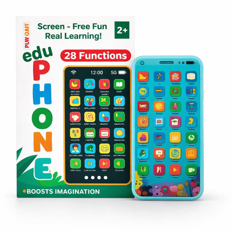 Kids Learning Educational Smartphone Toy with 28 Functions | Interactive Baby Phone with Music, ABC, Numbers & Games | Screen-Free Learning Toy for Toddlers (2+ Years)